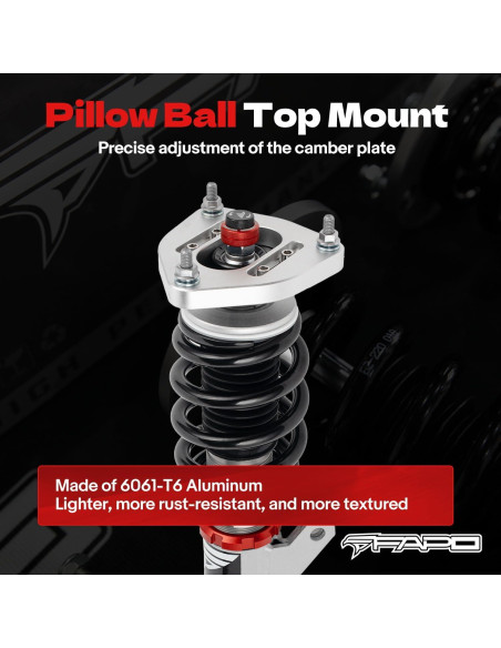 Coilovers Ajustables FAPO PF004830-K1 para VW MQB 4PCS