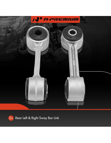 Enlaces de Barra Estabilizadora Trasera A-Premium BMW Z4 2004-2016