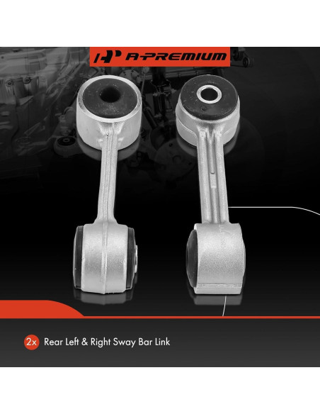 Enlaces de Barra Estabilizadora Trasera A-Premium BMW Z4 2004-2016