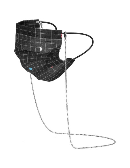 Cadena de Gafas de Acero Inoxidable Hecha a Mano 74.93 cm