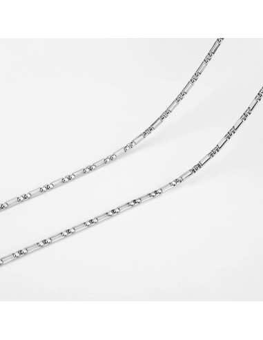 Cadena de Gafas de Acero Inoxidable Hecha a Mano 74.93 cm