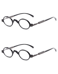 Gafas de Lectura Redondas Unisex Cougar 1.00 Negro