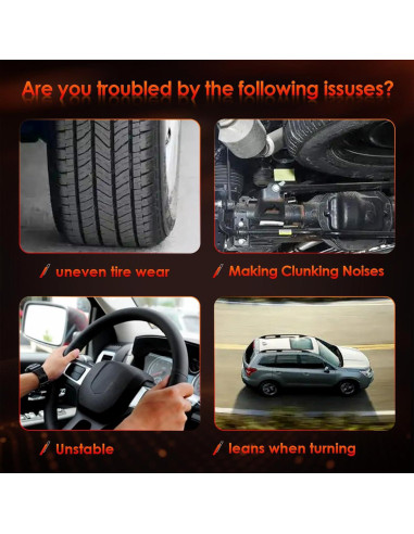 Enlace de Barra Estabilizadora Delantera K80338 para Ford F-150 2005-2008