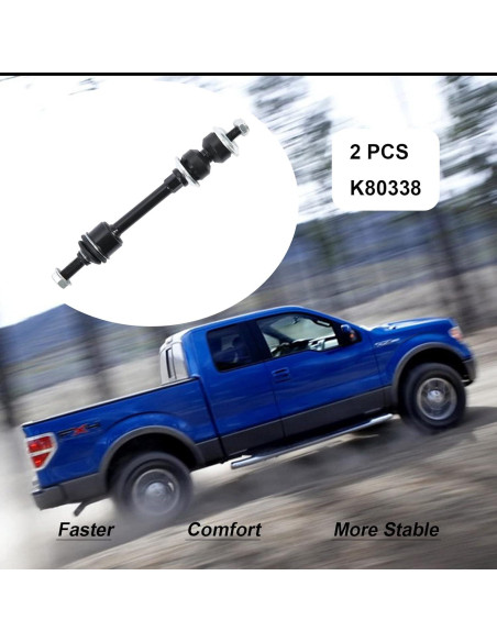 Enlace de Barra Estabilizadora Delantera K80338 para Ford F-150 2005-2008