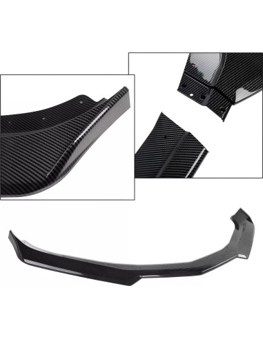 Divisor de Labio Frontal MUTUSAISI E309 para Chevy Camaro 2016-2024