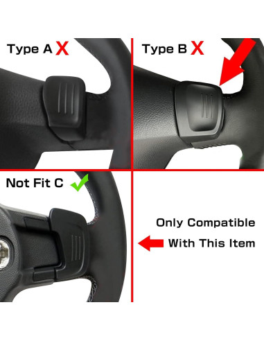 Extensiones de Palanca de Cambio BHB para VW Golf MK7 GTI R 2014-2019