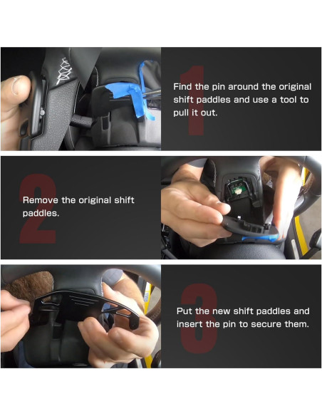 Extensiones de Palanca de Cambio BHB para VW Golf MK7 GTI R 2014-2019