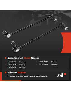 Enlaces de Barra Estabilizadora Delantera A-Premium Honda Odyssey 2018-2022 2