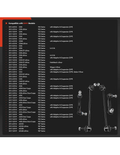 Conjunto A-Premium de 4 Enlaces Estabilizadores BMW 320i 328i 2
