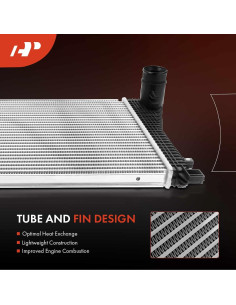 Intercooler Turbo A-Premium para Audi y Volkswagen 1.8L 2.0L 2