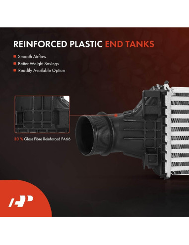 Intercooler A-Premium para Audi S4 S5 3.0L 2018-2021