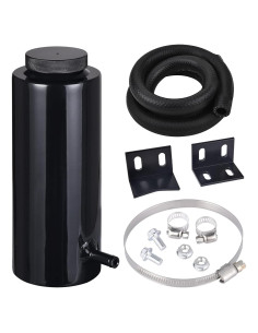 Tanque de Desbordamiento de Refrigerante EVIL ENERGY 800ml Aluminio Negro
