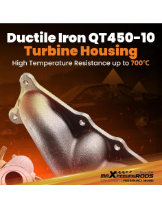 Turbo Turboalimentador maXpeedingrods para BMW 740i 2010-2015 2