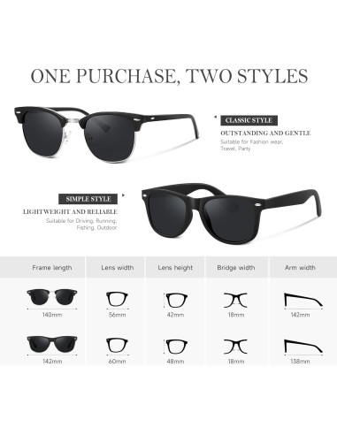 Gafas de sol polarizadas Reglaaly 2140/3016 UV para unisex