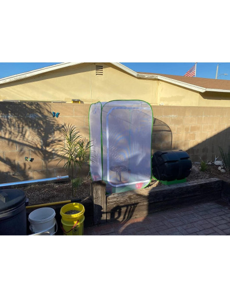 Jaula Plegable para Plantas RESTCLOUD 39.9x39.9x60 cm