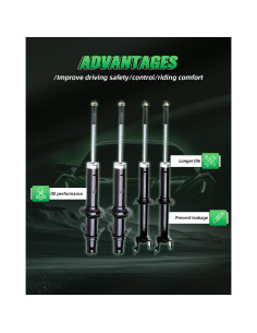 Amortiguadores SCITOO para Honda Prelude 1992-2001 - Juego Completo 2