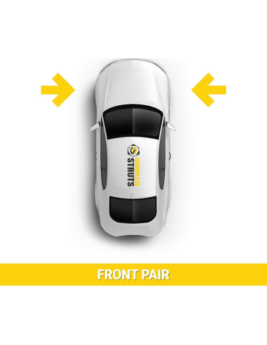 Ensambles de Estribos Completos Complete Struts para Audi A5 Quattro 2008-2017 - Juego de 2