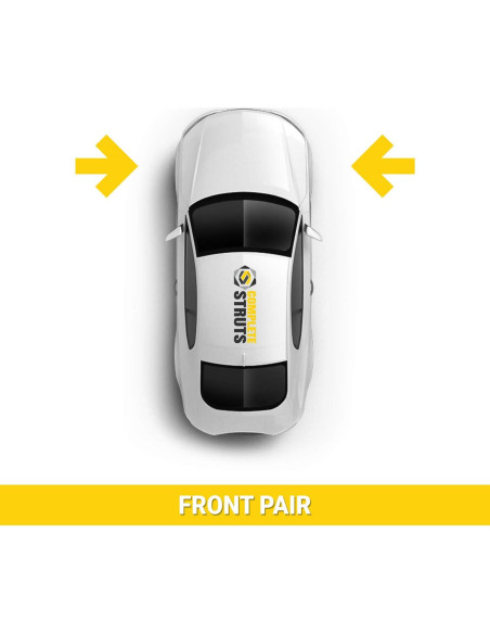 Ensambles de Estribos Completos Complete Struts para Audi A5 Quattro 2008-2017 - Juego de 2