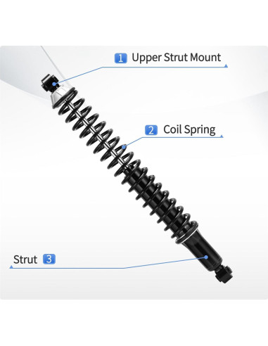 Amortiguadores Traseros YITAMOTOR para Dodge Ram 1500 2002-2008