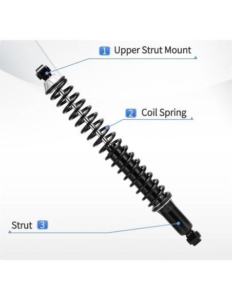 Amortiguadores Traseros YITAMOTOR para Dodge Ram 1500 2002-2008