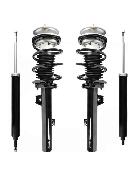 Conjunto de Estribos Completos Frontales y Amortiguadores BMW 325i 2006