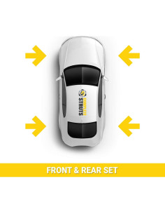 Conjunto de Estribos Completos Frontales y Amortiguadores BMW 325i 2006 2