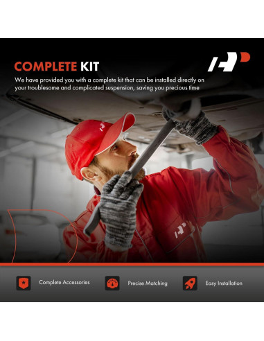 Conjunto A-Premium 6 Piezas Suspensión Volkswagen Audi