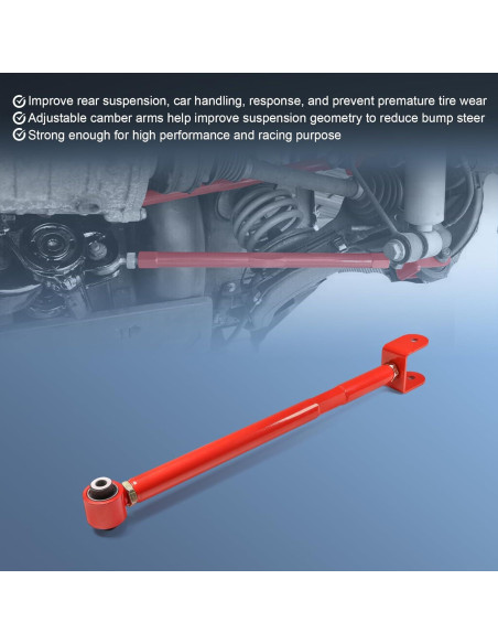 Brazo de Control de Camber Inferior JDMSPEED Rojo BMW E36 E46 Z4 X3