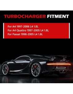 Turbo Compresor Autodevil K03 para A4 y Passat 1.8L 2