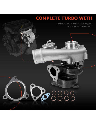 Kit Turbo A-Premium con Actuador y Junta para Audi TT 1.8L