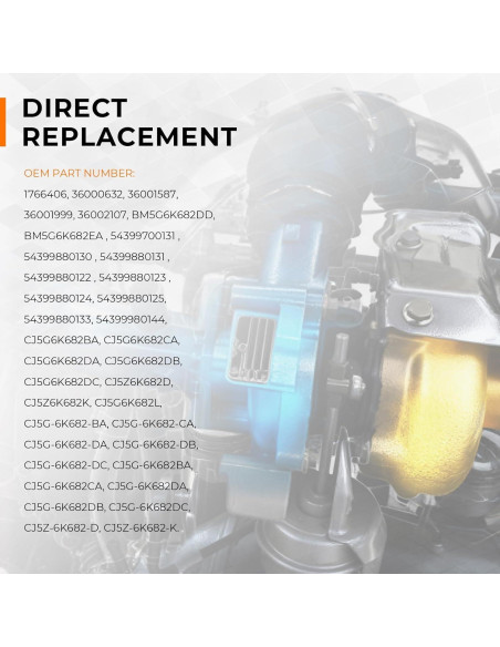 Kit de Reparación Turbo KP39 QBselecar para Motor 1.6L Ford