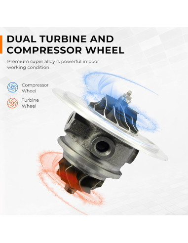 Kit de Reparación Turbo KP39 QBselecar para Motor 1.6L Ford