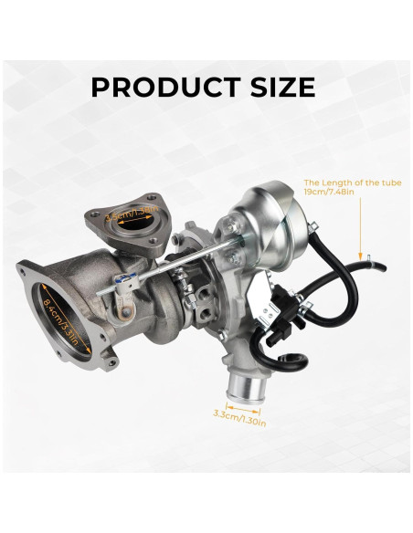 Kit de Reparación Turbo KP39 QBselecar para Motor 1.6L Ford
