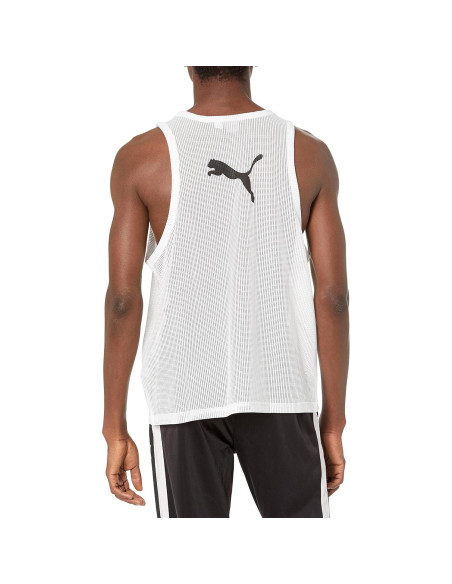 Pantalón Corto de Entrenamiento PUMA para Hombres - Blanco