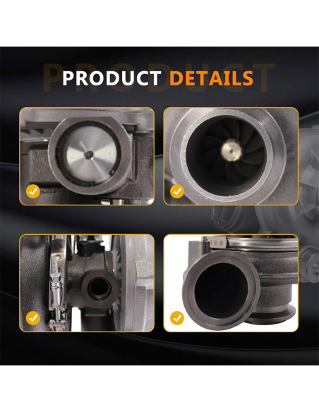 Turbocompresor TOPAZ GT3782VA para Ford F250 F350 6.0L Diesel