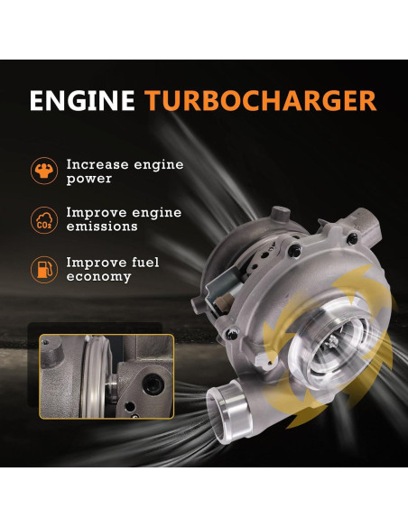 Turbocompresor TOPAZ GT3782VA para Ford F250 F350 6.0L Diesel