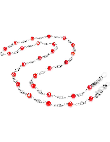 Cadena de Gafas Acero Inoxidable Hecha a Mano 74.93 cm