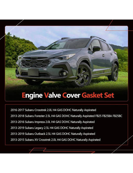 Junta de Tapa de Válvula AUCERAMIC SU-0017-VC para Subaru