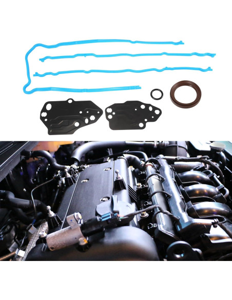 Juego de Juntas de Sello de Cubierta de Tiempo X AUTOHAUX para Ford y Lincoln