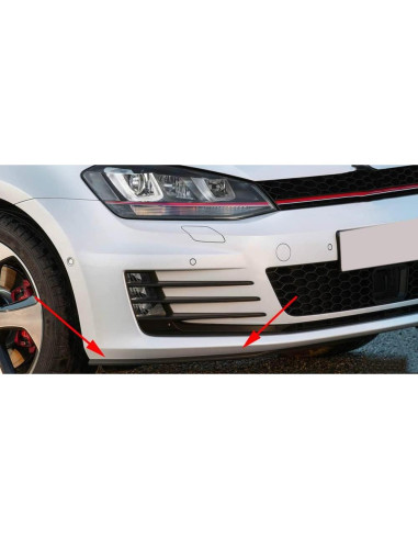 Labio Inferior Parachoques Delantero VW Golf MK7 GTI 2015-2017