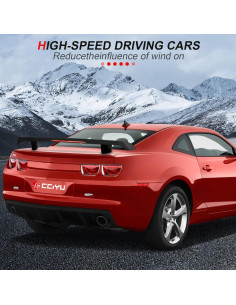 Alerón Trasero Negro ABS con LED para Chevrolet Camaro 2011-2018 2