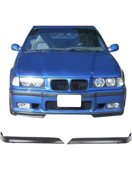 Divisores Frontales Uretano PU IKON para BMW E36 M3 1994-1999
