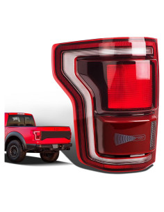 Luces Traseras LED Ussbaye Izquierda para Ford F150 Raptor 2017-2020