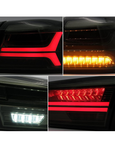 Luces Traseras VLAND Ahumadas para Mitsubishi Lancer EVO X 2008-2020