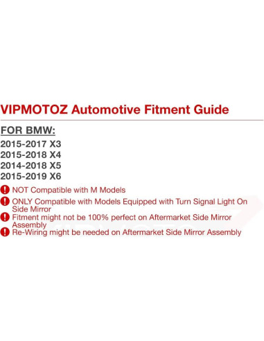 Señal de Giro Secuencial LED VIPMOTOZ Ahumada para BMW
