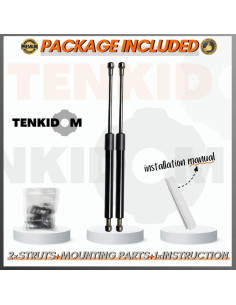 Amortiguadores de Capó Delantero TENKIDOM para Volkswagen Amarok 2010-2022 2