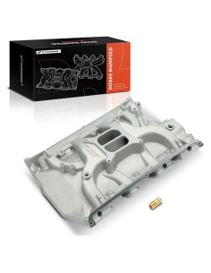 Colector de Admisión A-Premium Aluminio Doble Plano V8