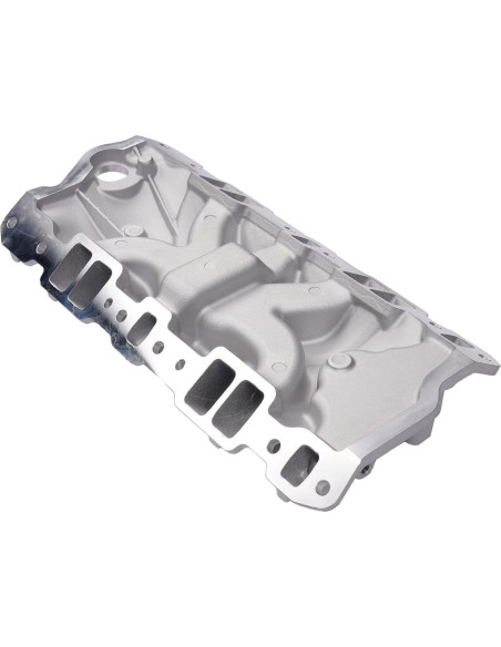 Colector de Admisión Aluminio NEWZQ para Chevy 305 350 383 1955-1986