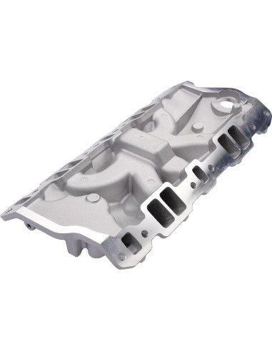 Colector de Admisión Aluminio NEWZQ para Chevy 305 350 383 1955-1986