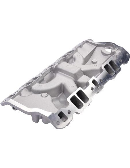 Colector de Admisión Aluminio NEWZQ para Chevy 305 350 383 1955-1986